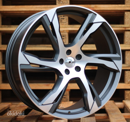 R21x9  5X108  ET  38.5  63.4  B1175  Grey Polished (MG)  For VOLVO  (Z2)