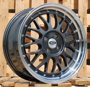 R17x7.5  4X100  ET  35  60.1  B1184  Grey Polished (MG)  For RACIN  (K3)  (Style BBS) (1 foto / 1)