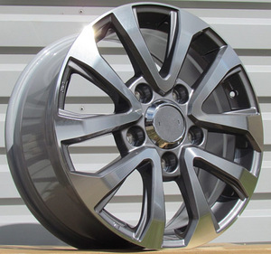 R17x8  5X150  ET  60  110.5  B1156  Grey Polished (MG)  For TOYOT  (K3) (1 foto / 1)