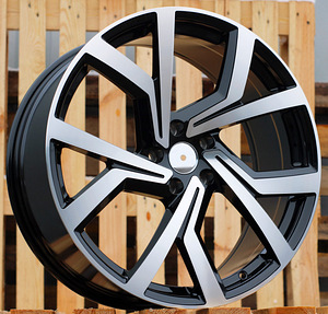 R14x6  5X100  ET  38  57.1  B1154  (BK5125)  Black Polished (MB)  For VW  (R) (1 foto / 1)