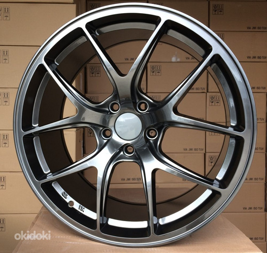R18x9  5X114.3  ET  35  73.1  B1139  Hyper Black (HB)  For RACIN  (K7)  (Rear+Front)
