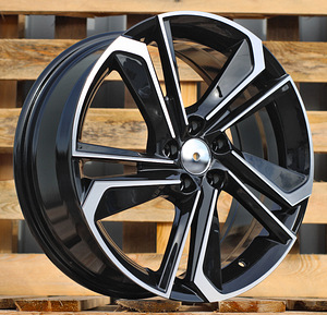 R17x7  5X100  ET  51  57.1  B1113  Black Polished (MB)  For SKODA  (R+M) (1 foto / 1)