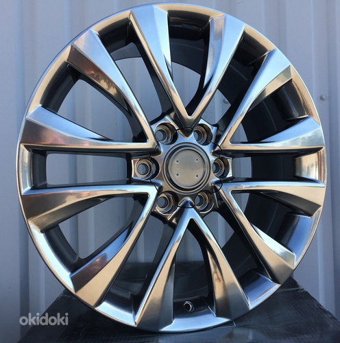 R18x8  6X139.7  ET  30  106.1  B1115  Hyper Black (HB)  For TOYOT  (K3)