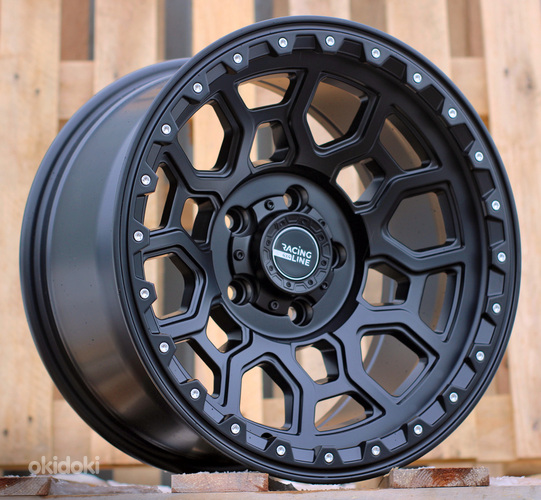 R17x9  5X127  ET  M6  78.1  B1105  Black Half Matt (BLHM)  For 4X4  (P)