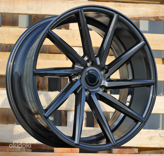 R20x8.5  5X112  ET  25  66.5  B1059  Black Pearl (BLPR)  For RACIN  (P+K3)  ((AKC 90 Eur) Front+Rear Style Vossen)
