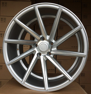 R20x10  5X112  ET  40  66.5  B1059  Machined Silver (MS)  For RACIN  (Z7)  (LEFT SIDE (Style Vossen)Front+Rear) (1 foto / 1)