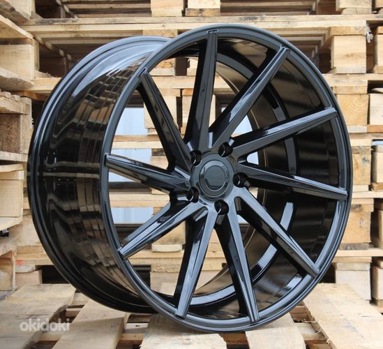R19x8.5  5X114.3  ET  35  73.1  B1058  Black (BL)  For RACIN  (P)  (LEFT SIDE (Style Vossen))