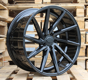 R18x8  5X100  ET  35  73.1  B1058  Black (BL)  For RACIN  (Z2)  (LEFT SIDE (Style Vossen)) (1 foto / 1)