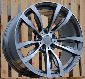 R20x11  5X120  ET  37  74.1  B1057  Grey Polished (MG)  For BMW  (P+Z3)  (Rear+Front) (1 foto / 1)
