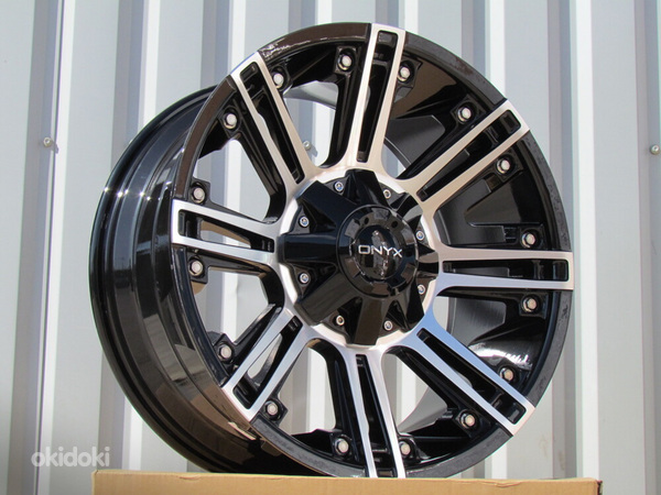 R20x9  6X114.3  ET  0  66.1  B1047  Black Half Matt (BLHM)  For 4X4  (P2)