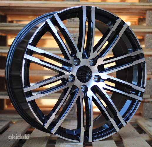R21x9  5X112  ET  26  66.5  B1026  (LU1293)  Black Polished (MB)  For PORCH  (P1+Z6)  (REAR+FRONT)
