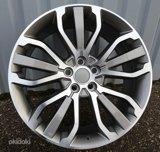 R21x9.5  5X120  ET  49  72.6  B1027  (IN2101)  Grey Polished (MG)  For LAND  (K7)