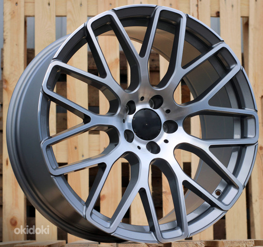 R20x9.5  5X112  ET  35  66.5  AT967  (0186)  Grey Polished (MG)  For MER