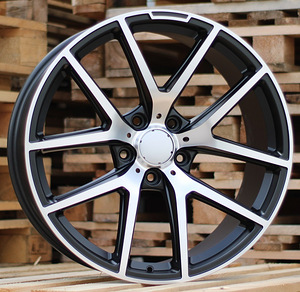 R21x10  5X130  ET  45  84.1  A8221  Black Polished Half Matt (MBHM)  For MER  (K4)  (MXB) (1 foto / 1)