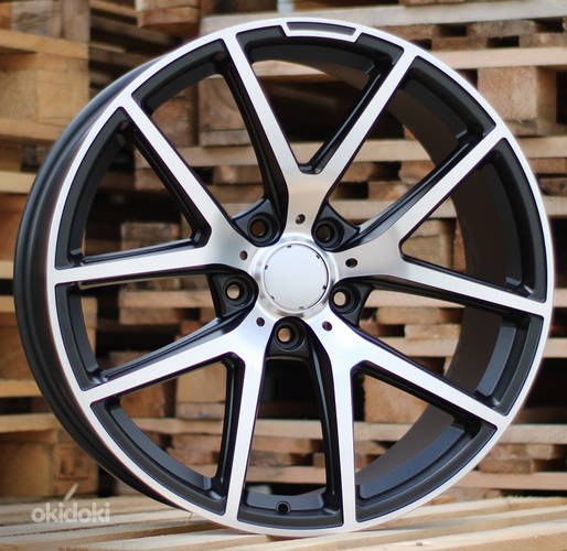 R21x10  5X130  ET  45  84.1  A8221  Black Polished Half Matt (MBHM)  For MER  (K4)  (MXB)