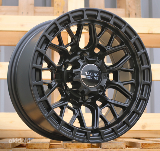 R16x8  6X139.7  ET  M10  110.5  A6274  Black Half Matt (BLHM)  For 4X4  (P)