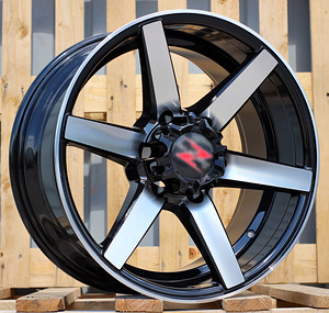 R18x9  6X139.7  ET  10  106.1  A6112  Black Polished (MB)  For 4X4  (K3) (1 foto / 1)