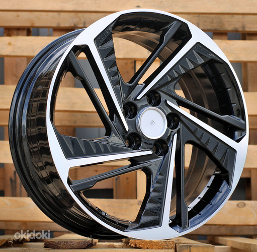 R18x7.5  5X114.3  ET  50.5  67.1  A5895  Black Polished (MB)  For HYUND  (P)