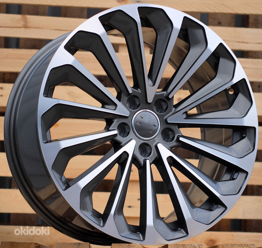 R19x8.5  5X112  ET  34  66.5  A5827  Grey Polished+Powder Coating (MGPC)  For AUD  (P)