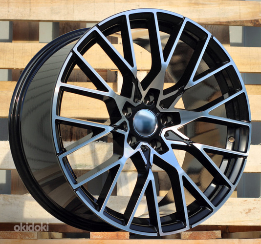 R20x10  5X120  ET  42  72.6  A5479  Black Polished (MB)  For BMW  (P)  (REAR+FRONT)