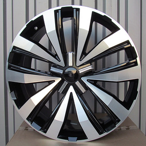 R22x9  5X120  ET  45  65.1  A5377  Black Polished (MB)  For VW  (K7) (1 foto / 1)