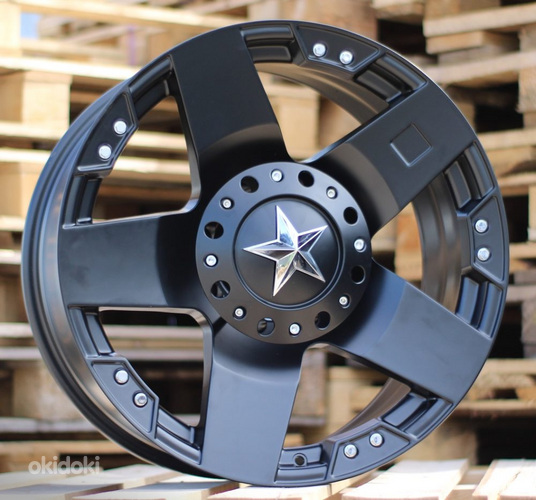 R18x9  12X114/120  ET  M12  73.1  A5187  Black Matt (BM)  For 4X4  (Z1)  ((AKC 80 Eur))