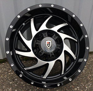 R15x8  5X139.7  ET  0  110.1  A5322  Black Polished (MB)  For 4X4  (P) (1 foto / 1)