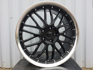 R19x9  5X114.3  ET  42  73.1  A1099  Grey Polished Matt (MGM)  For RACIN  (K5)  (Rear+Front Style BBS (AKC 90 Eur)) (1 foto / 1)