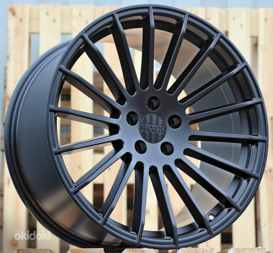 R19x8.5  5X112  ET  25  66.6  A1227  (HX010)  Black Matt (BM)  For HAXER  (P)