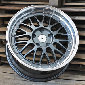 R17x7.5  5X120  ET  34  72.6  A1025  Gun Metal+Polished Lip (GMPL)  For RACIN  (P)  (BBS Style) (1 foto / 1)
