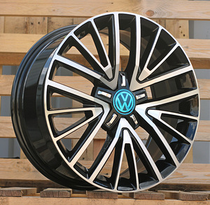 R17x7.5  5X112  ET  50  57.1  7035  Black Polished (MB)  For VW  (K3) (1 foto / 1)