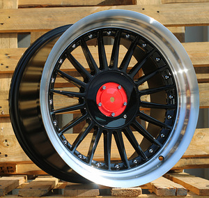 R17x9  5X120  ET  15  74.1  7307R  Black+Polished Lip (BLPL)  For BMW  (Z5+P1)  (ALPINA Style Rear+Front (GRPL)) (1 foto / 1)