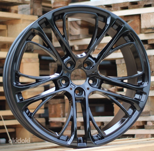 R21x10  5X120  ET  40  74.1  5032  (TL764)  Black (BL)  For BMW  (K4)  (Rear+Front)