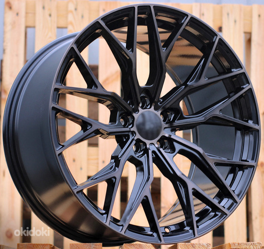 R20x8.5  5X112  ET  40  66.6  3S266  Black+Tinted Face (BLTF)  For RACIN  (K2)  (HYBRID FORGED (Max Load 815kg.) Front+Rear)