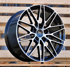 R20x10  5X130  ET  49  66.5  3S1324  Black Polished (MB)  For PORCH  (M)  (NEW Macan II (XAB) HYBRID FORGED Rear+Front) (1 foto / 1)
