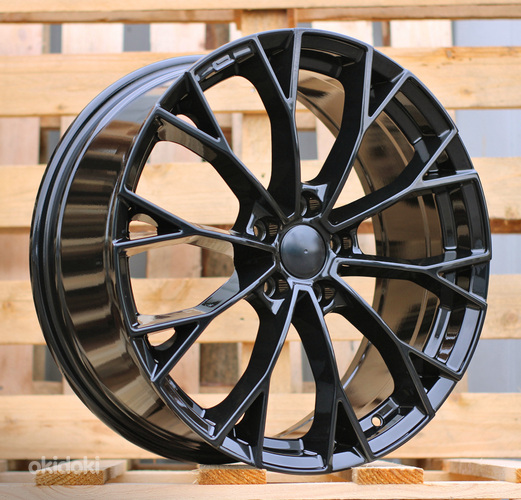 R19x7.5  5X112  ET  51  57.1  3S1279  (YF5686)  Black (BL)  For VW  (A)  (HYBRID FORGED)