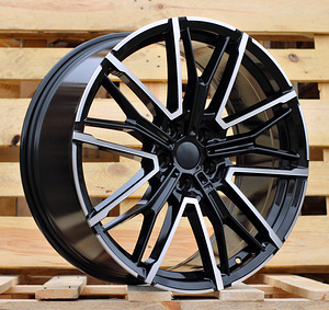 R20x8  5X112  ET  30  66.6  3S1284  Black Polished (MB)  For BMW  (Z4+K4+K2)  (HYBRID FORGED Rear+Front) (1 foto / 1)