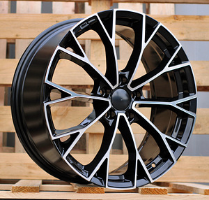 R19x8  5X112  ET  50  57.1  3S1279  Black Polished (MB)  For VW  (Z7)  (HYBRID FORGED New Model) (1 foto / 1)