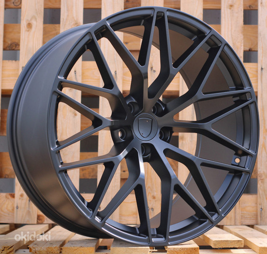 R22x11.5  5X130  ET  61  71.6  3S1067  (YF0397)  Black Half Matt (BLHM)  For PORCH  (Z6)  (HYBRID FORGED Front+Rear)