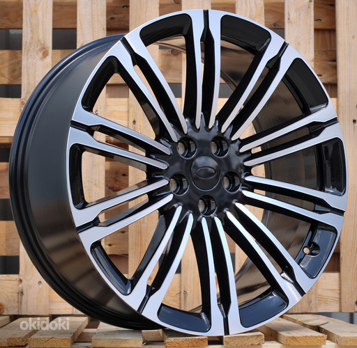 R22x9.5  5X120  ET  42.5  72.6  3S1066  Black Polished (MB)  For LAND  (K4)