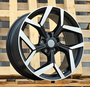 R18x8  5X108  ET  47.5  63.4  YF5729  Black Polished Half Matt (MBHM)  For FORD  (Z5)  (HYBRID FORGED) (1 foto / 1)