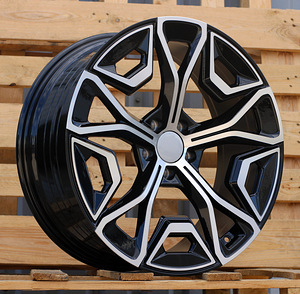R20x8.5  5X112  ET  28  66.6  YF5670  Black Polished (MB)  For BMW  (P1)  ((IX I20) HYBRID FORGED) (1 foto / 1)