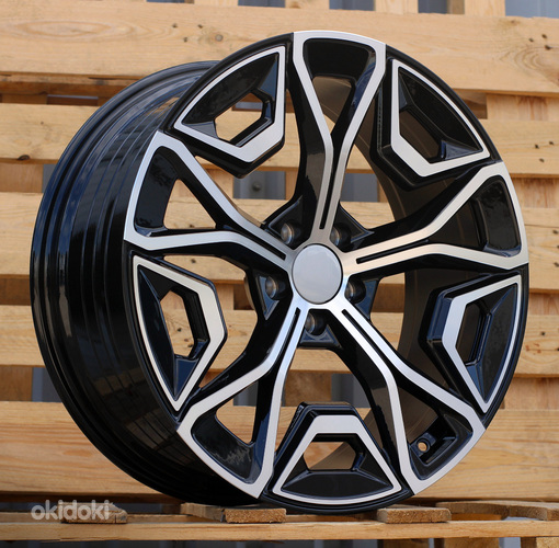 R20x8.5  5X112  ET  28  66.6  YF5670  Black Polished (MB)  For BMW  (P1)  ((IX I20) HYBRID FORGED)