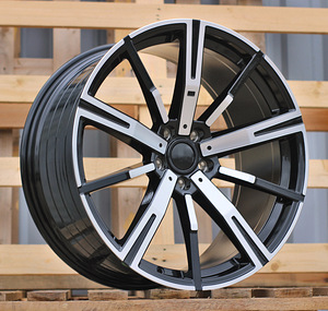 R19x8.5  5X112  ET  40  66.6  YF1156  Black Polished (MB)  For BMW  (Z6)  (HYBRID FORGED Front + Rear) (1 foto / 1)