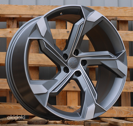 R21x9  5X112  ET  36  66.5  Y1201  (FBX150)  Grey Polished (MG)  For AUD  (K8)  (HYBRID FORGED)