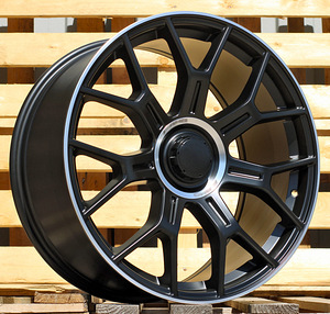 R18x8  5X112  ET  38  66.6  Y1188  (FBX184)  Black Half Matt+Polished Lip (BLHMPL)  For MER  (Z5)  (HYBRID FORGED) (1 foto / 1)