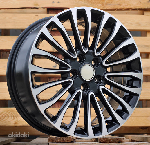 R17x7  5X108  ET  50  63.3  Y1158  Black Polished (MB)  For FORD  (L4+P)