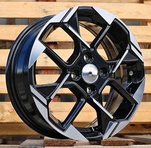 R14x5.5  4X100  ET  40  54.1  Y1184  Black Polished (MB)  For KIA  (R) (1 foto / 1)