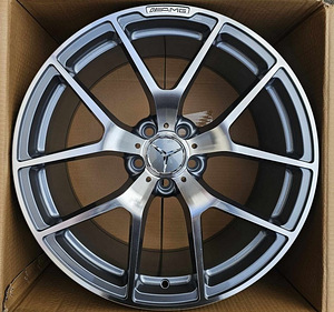 R19 MB 5×112 AMG 12229 Gray polished erilaiad 19×9.5 ja 19×8.5 (1 foto / 1)