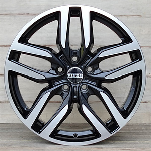 R18 VIPER B211 Black polish 18x7.5 5x112 (1 foto / 1)